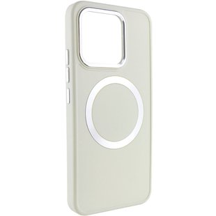 TPU чехол Bonbon Metal Style with MagSafe для Xiaomi 13 Белый / White