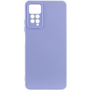 Чехол Silicone Cover Lakshmi Full Camera (AAA) для Xiaomi Redmi Note 11 Pro 4G/5G / 12 Pro 4G Сиреневый / Dasheen