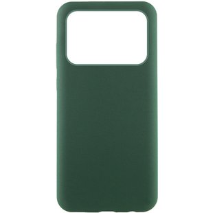 Чехол Silicone Cover Lakshmi (AAA) для Xiaomi Poco X6 Pro Зеленый / Cyprus Green