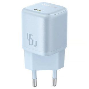 МЗП Baseus PicoGo GaN Fast Charger 45W (1USB-C) (P10176800) Galaxy Blue