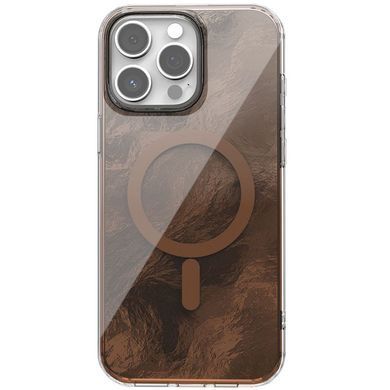 Чехол TPU Shiny Mountain Magnetic Fit для Apple iPhone 15 Pro Max (6.7") Chocolate