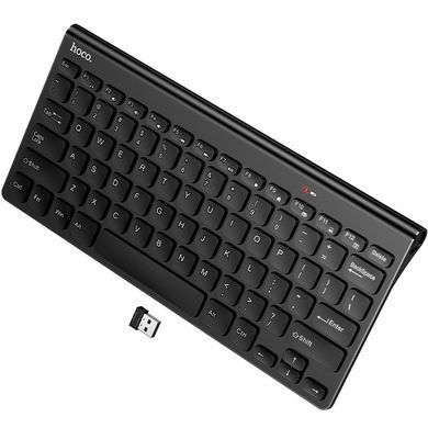 Клавіатура бездротова Hoco GM70 Dragon mini 2.4G (English version) Black
