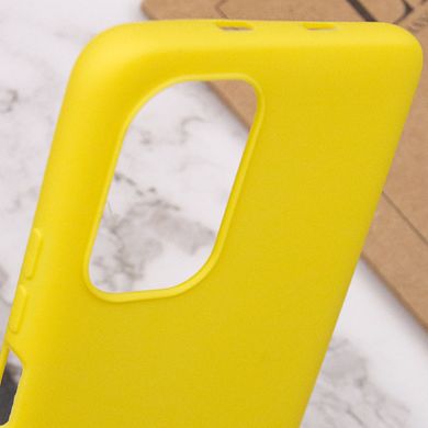 Силіконовий чохол Candy для Xiaomi Redmi Note 10 / Note 10s Жовтий