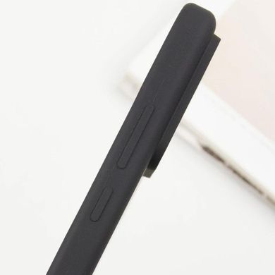 Чехол Silicone Cover Lakshmi Full Camera (AA) with Magnetic Fit для Samsung Galaxy S25 Ultra Черный / Black