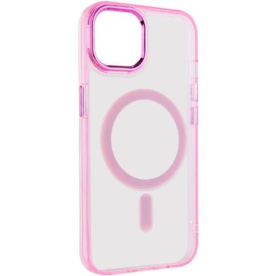 Чехол TPU Iris with MagSafe для Apple iPhone 12 Pro / 12 (6.1") Розовый
