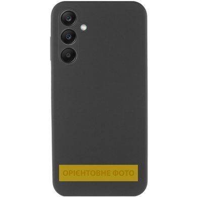 Чехол Silicone Cover Lakshmi Full Camera (AAA) для Samsung Galaxy A12 Черный / Black
