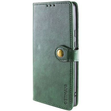 Шкіряний чохол книжка GETMAN Gallant (PU) для Samsung Galaxy A55 Зелений