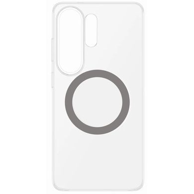 Чехол PC Clear Magnet Case (AAA) with Magnetic Fit для Samsung Galaxy S25 Ultra Clear / Grey