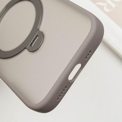 Чехол Ummi Colorful with Magnetic Fit HQ Ring для Apple iPhone 15 Pro Max (6.7") Grey