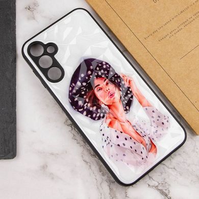 TPU+PC чехол Prisma Ladies для Samsung Galaxy A04s Girl in a hat