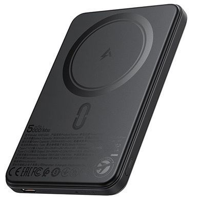 Портативний ЗП Power Bank Acefast M30 PD20W з БЗП with cable 5000 mAh Black