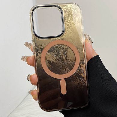 Чехол TPU Shiny Mountain Magnetic Fit для Apple iPhone 15 Pro Max (6.7") Chocolate