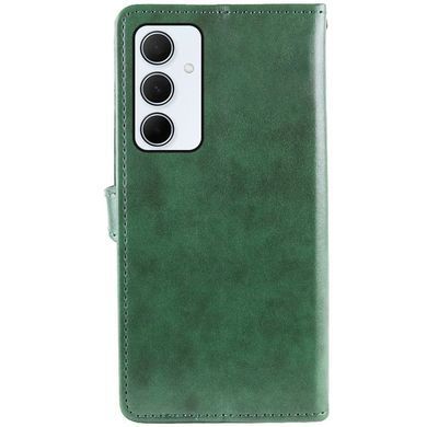 Шкіряний чохол книжка GETMAN Gallant (PU) для Samsung Galaxy A55 Зелений