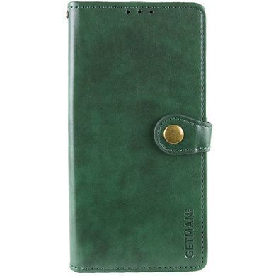 Шкіряний чохол книжка GETMAN Gallant (PU) для Samsung Galaxy A55 Зелений
