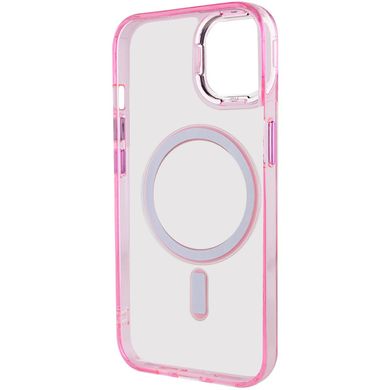 Чохол TPU Iris with MagSafe для Apple iPhone 12 Pro / 12 (6.1") Рожевий