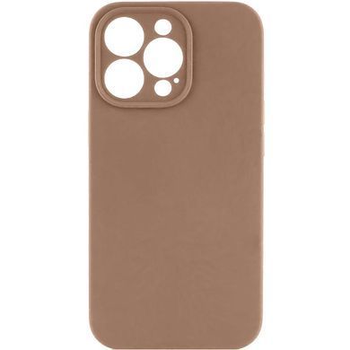 Чехол Silicone Case Full Camera Protective (AA) NO LOGO для Apple iPhone 16 Pro Max (6.9") Бежевый / Desert Gold