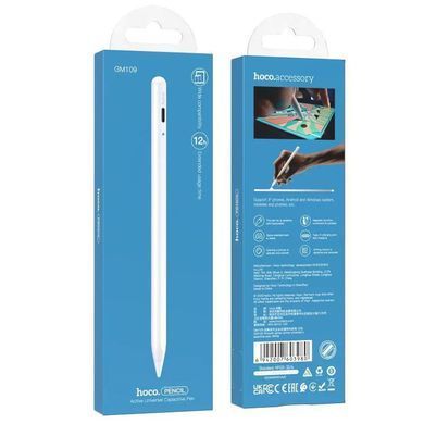 Стилус Hoco GM109 Universal Capacitive Pen White