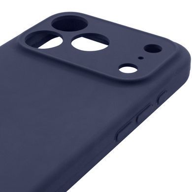 Чохол Silk Full Camera Protective (AA) NO LOGO для Apple iPhone 17 Pro Max / 18 Pro Max (6.9") Темно-синій / Midnight blue