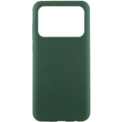 Чохол Silicone Cover Lakshmi (AAA) для Xiaomi Poco X6 Pro Зелений / Cyprus Green