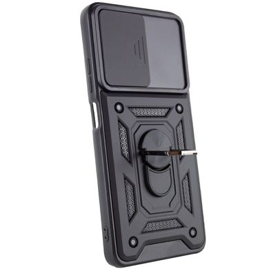 Ударопрочный чехол Camshield Serge Ring для Xiaomi Poco M4 Pro 4G Черный