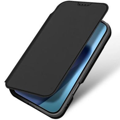 Чехол-книжка Dux Ducis с карманом для визиток для Apple iPhone 17 Pro Max (6.9") Черный