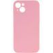 Чехол Silk Full Camera Protective (AA) NO LOGO для Apple iPhone 13 (6.1") Розовый / Light pink