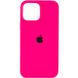Чехол Silicone Case Full Protective (AA) для Apple iPhone 15 (6.1") Розовый / Barbie pink фото 1