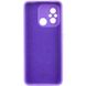 Чохол Silicone Cover Lakshmi Full Camera (AAA) для Xiaomi Redmi 12C Фіолетовий / Amethyst фото 3