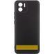 Чехол Silicone Cover Ummi Lakshmi Full Camera (AA) для Xiaomi Redmi A1+ / A2+ Черный / Black фото 1