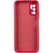 Чехол Silicone Cover Full Camera (AA) для Xiaomi Redmi Note 10 5G / Poco M3 Pro Красный / Rose Red фото 2