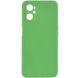 Силиконовый чехол Candy Full Camera для Oppo A96 Зеленый / Green фото 1