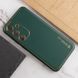 Кожаный чехол Xshield для Samsung Galaxy S23 FE Зеленый / Army Green фото 4