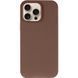 Чехол Silk Full Protective (AA) NO LOGO для Apple iPhone 16 Pro Max (6.9") Коричневый / Brown фото 2