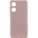 Чехол Silicone Cover Lakshmi Full Camera (AAA) для Oppo A58 4G Розовый / Pink Sand