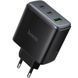 СЗУ Hoco C160A Upgrade PD65W+QC3.0 (1USB-A/2C) Black фото 1