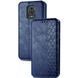 Шкіряний чохол-книжка GETMAN Cubic (PU) для Xiaomi Redmi Note 9s / Note 9 Pro / Note 9 Pro Max Синій фото 3