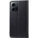 Шкіряний чохол книжка GETMAN Gallant (PU) для Xiaomi Redmi Note 12 4G Чорний фото 2