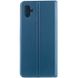 Кожаный чехол книжка GETMAN Elegant (PU) для Samsung Galaxy A04e Синий фото 2