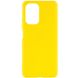 Силіконовий чохол Candy для Xiaomi Redmi Note 10 / Note 10s Жовтий