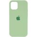 Чехол Silicone Case Full Protective (AA) для Apple iPhone 16 Pro (6.3") Мятный / Mint