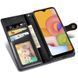 Шкіряний чохол книжка GETMAN Gallant (PU) для Xiaomi Redmi Note 12 4G Чорний фото 8