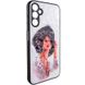 TPU+PC чехол Prisma Ladies для Samsung Galaxy A04s Girl in a hat фото 1