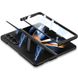 Шкіряний чохол GKK 360 + Glass з підставкою для Samsung Galaxy Z Fold4 Black фото 4