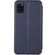 Кожаный чехол (книжка) Classy для Samsung Galaxy A31 Темно-синий фото 3