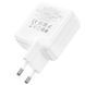 МЗП Hoco C115A Header PD65W+QC3.0 (1USB-A/2C) White фото 4