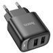 СЗУ Hoco C141A Smart 2.1A (2USB-A) Black
