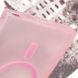 Чехол TPU Lyon frosted with MagSafe для Samsung Galaxy S22 Ultra Pink фото 7