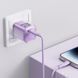МЗП Acefast A53 Sparkling series PD30W GaN (USB-C) Alfalfa purple фото 5