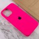 Чехол Silicone Case Full Protective (AA) для Apple iPhone 15 (6.1") Розовый / Barbie pink фото 4