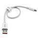 Дата кабель Baseus Superior Series Fast Charging USB to Type-C 100W (0.25m) (P10320102) Moon White фото 2